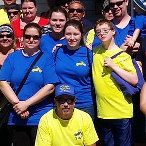 Walking with David- Wheels of Hope Cruz'n 4 Down Syndrome